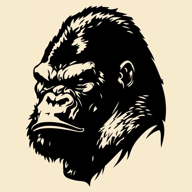 Gorilla Head