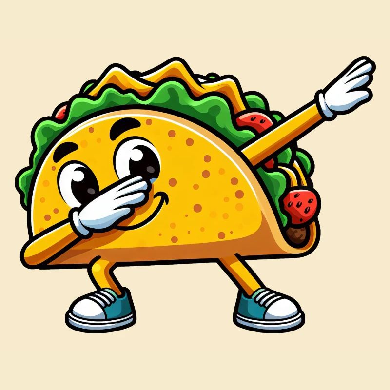 Taco Dabbing Plaisir De Restauration Rapide