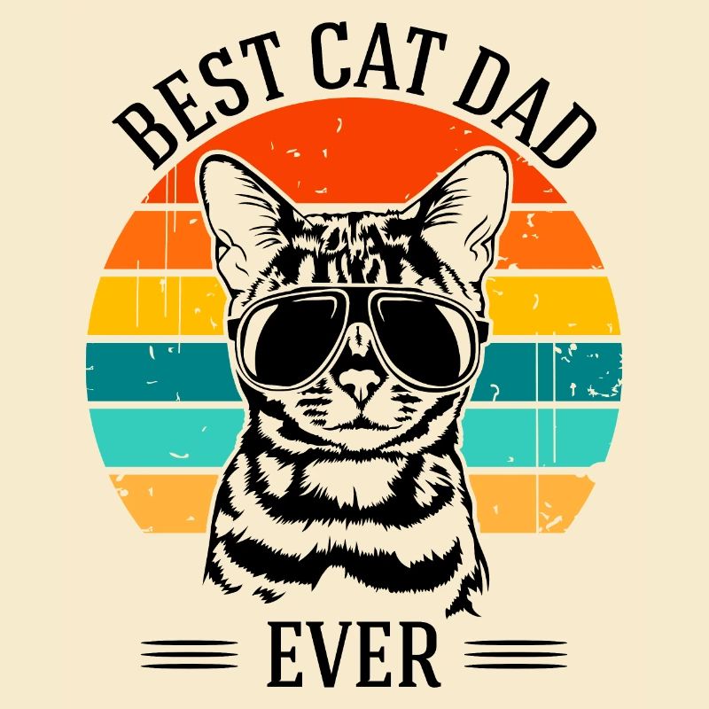 Meilleur Papa Chat Bengal Chat Bengalkatze Katze Wilsigns