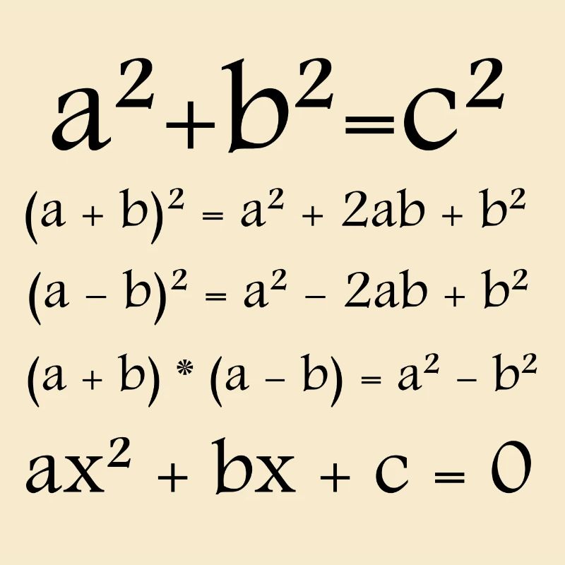 Mathématiques / Math / Formule