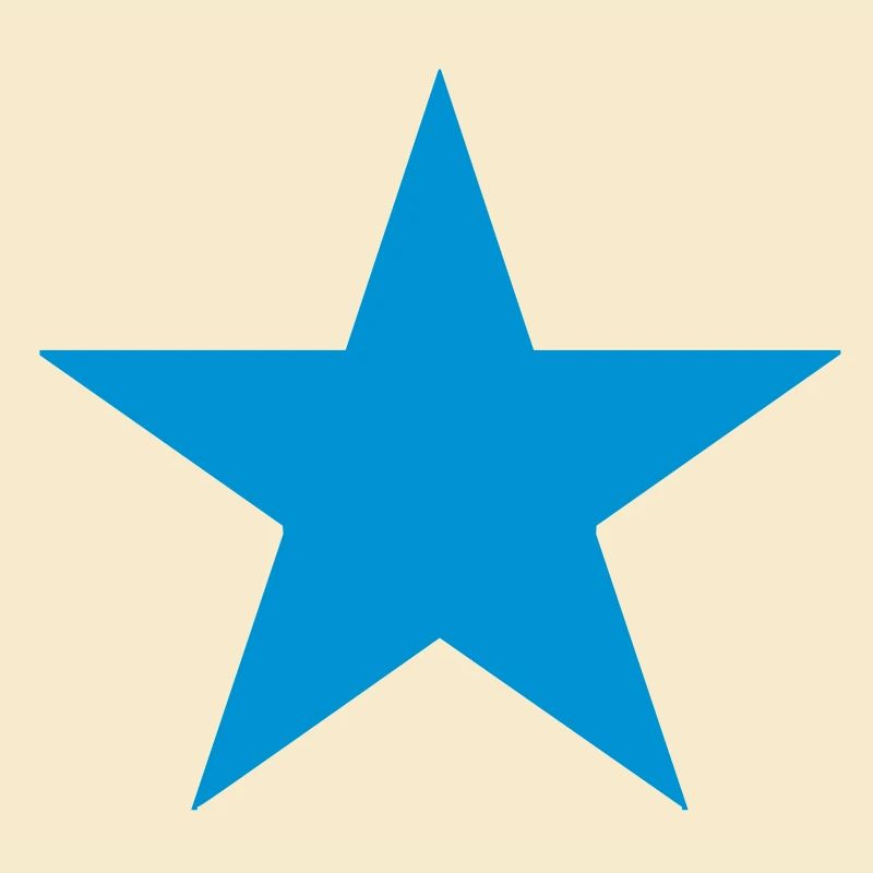 Stern blau