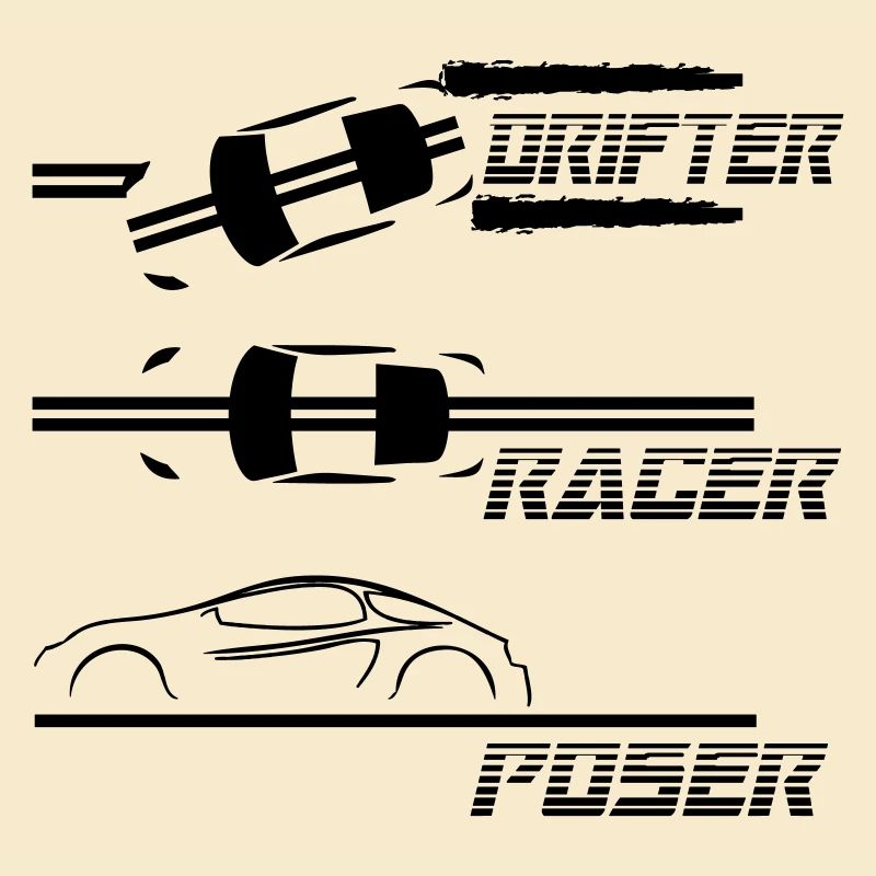 pose de coureur drifter