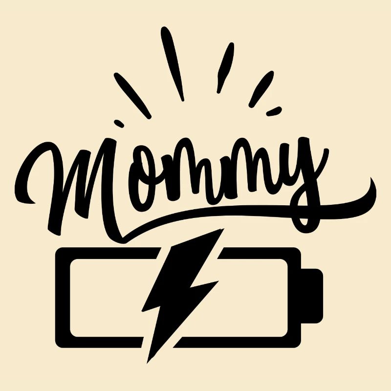 Mama Batterie schwarz