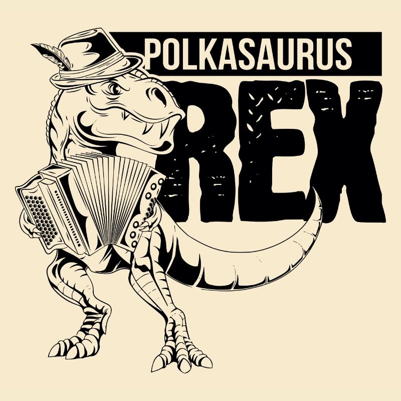 Cadeau d'harmonica de Styrie Polkasaurus Rex