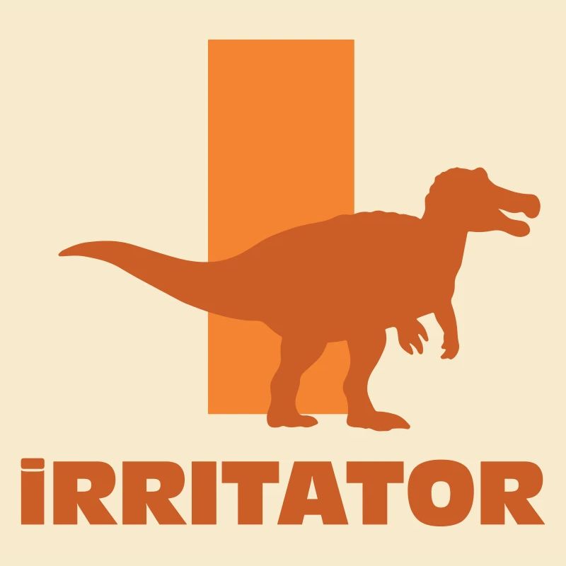Dino Dinosaurier Alphabet Name Buchstabe I Vector