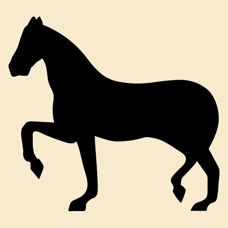 Pferdesilhouette