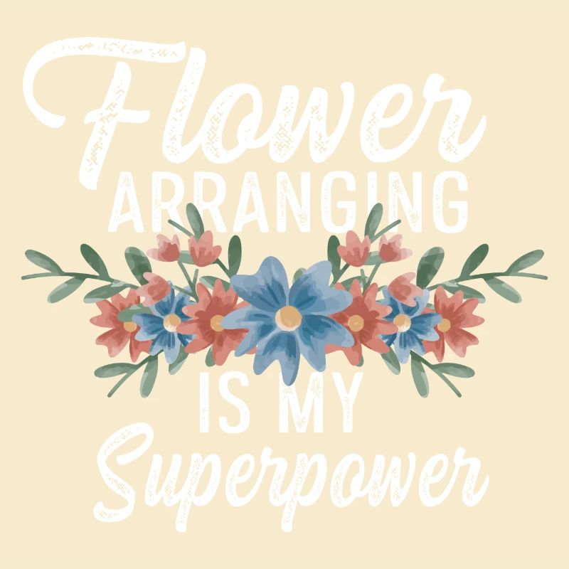 Order my superpower floral pattern poison