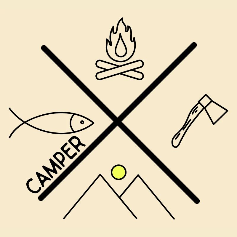 Fun design for campers