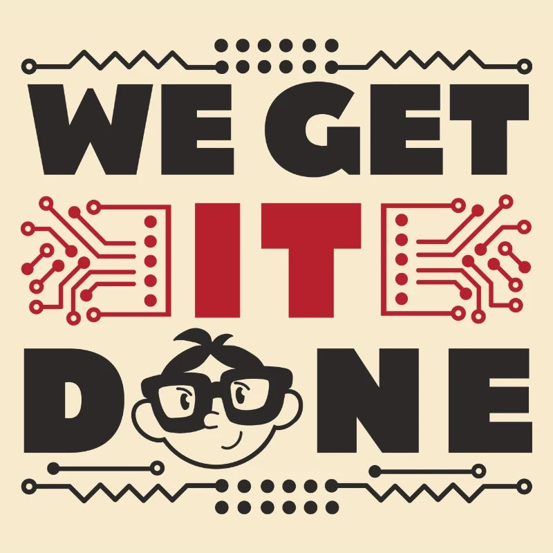 We get IT done IT-Fachmann Informatiker Computer