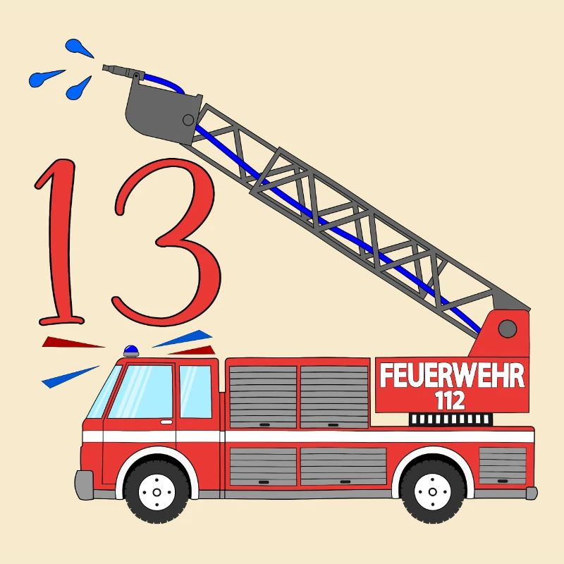 Fire engine 13th birthday