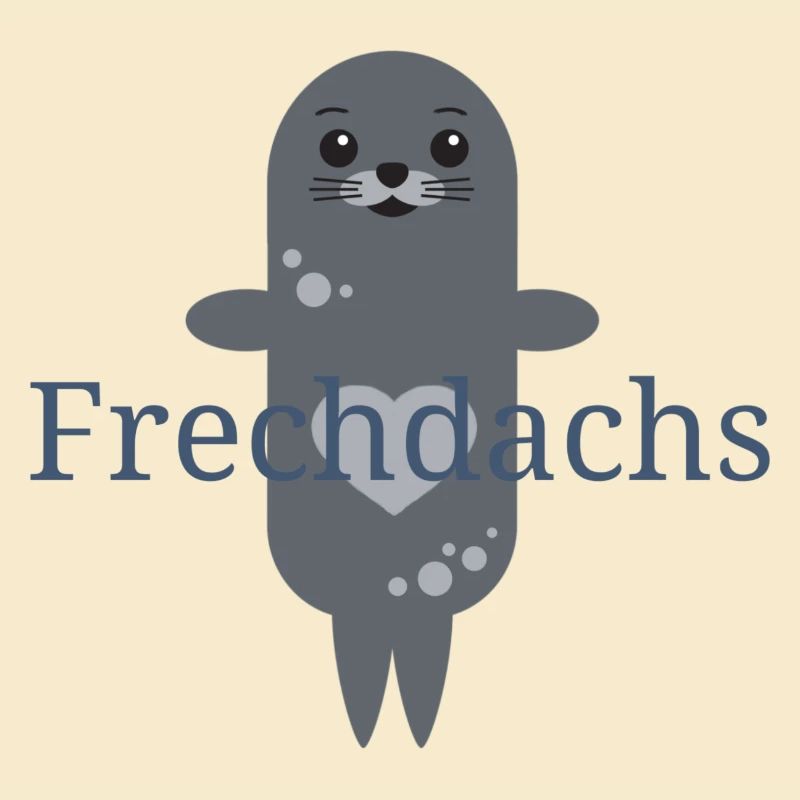 süße Robbe Frechdachs