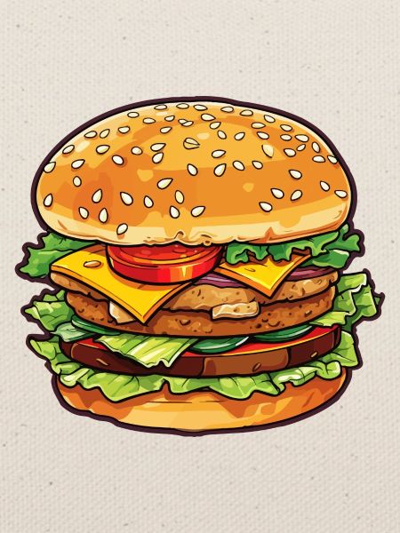 Saftiger Burger