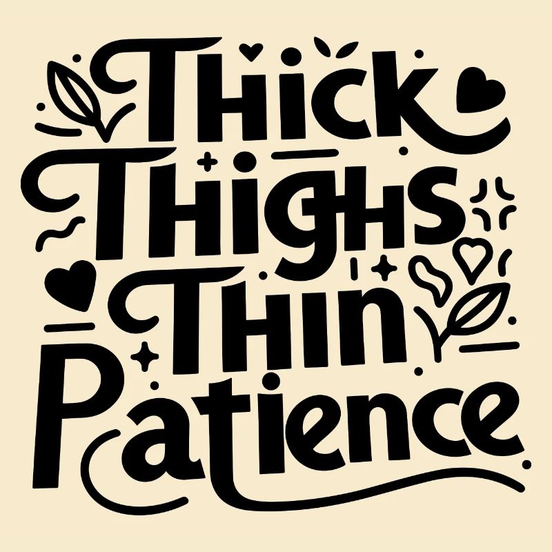Thick Thighs Thin Patience