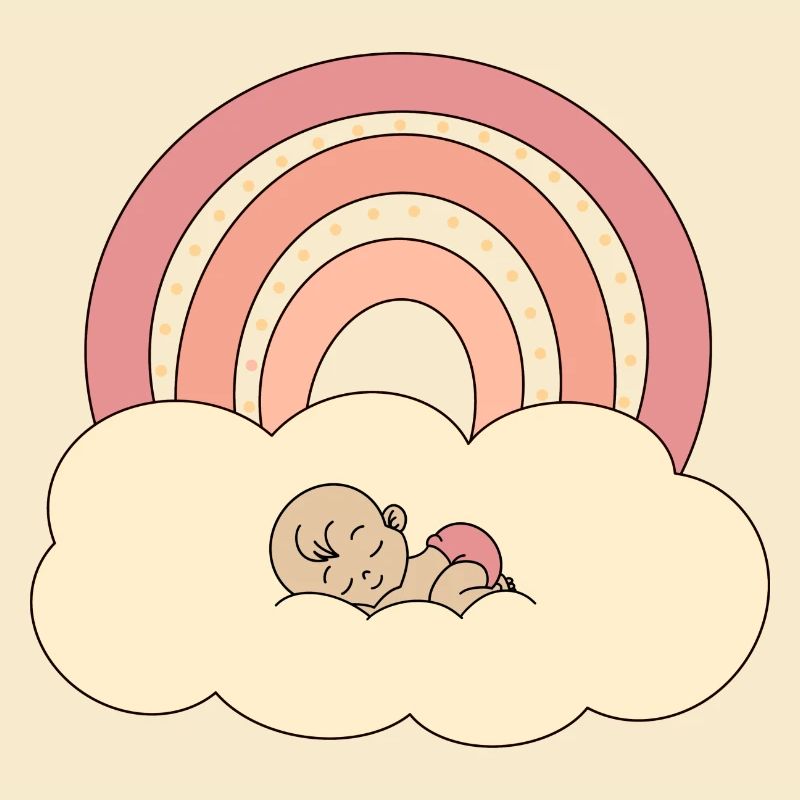 Regenbogen Baby