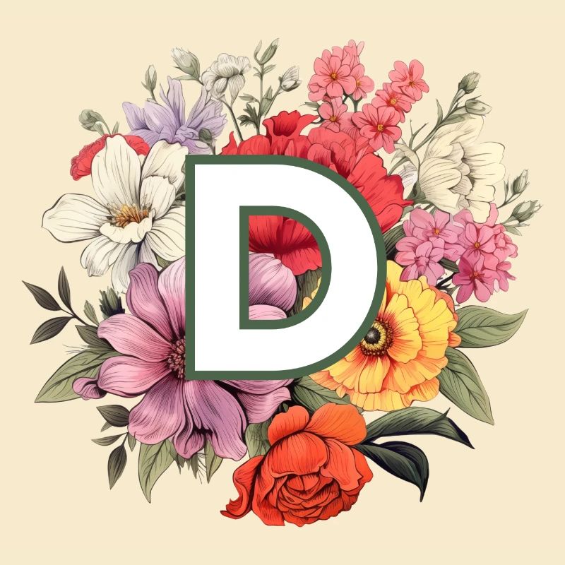 D Monogram Bouquet