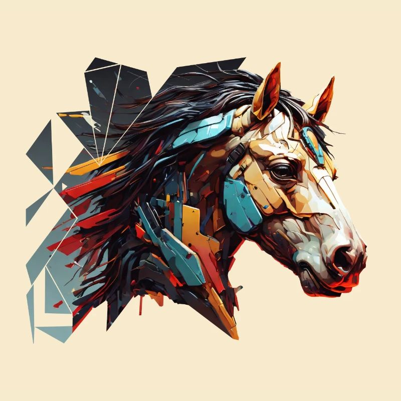 pferd abstrakt