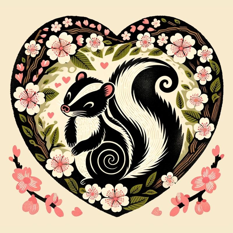 Fleurs de cerisier Spring Skunk
