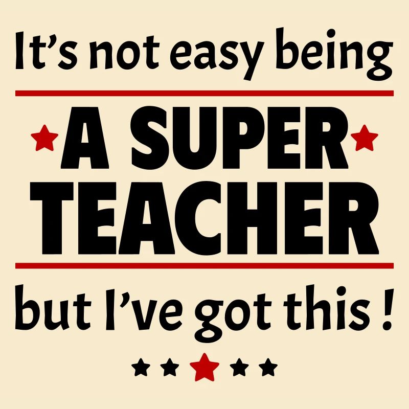 Es ist nicht einfach, ein super Lehrer zu sein