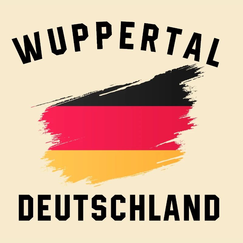 Germany Flag - Creative Brushstroke