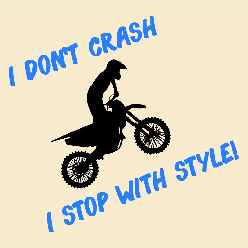 motocross stop with style