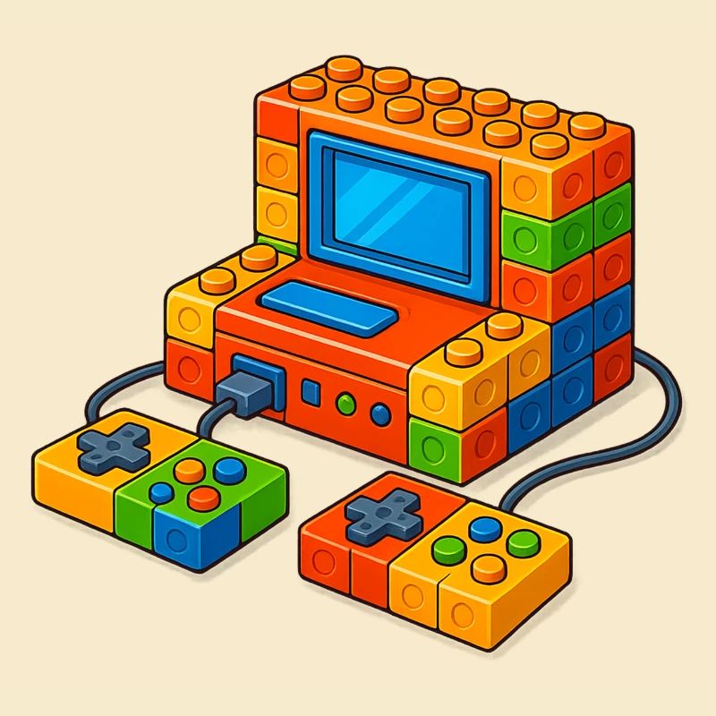 Master Builder Brick Building Block