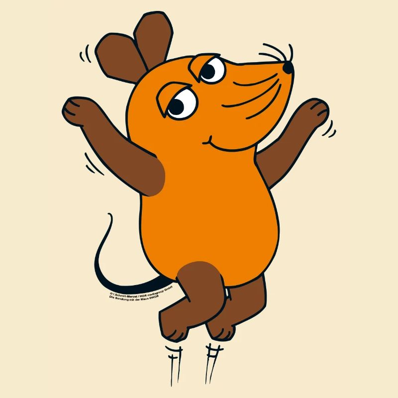 Die Maus springt