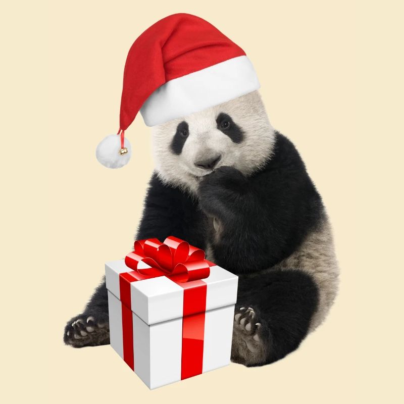 WEIHNACHTS-PANDA