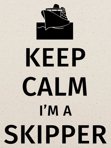 Keep Calm I'm a Skipper