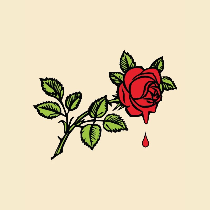 Bleeding Rose