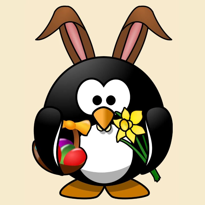 Ostern Pinguin