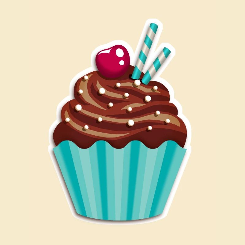 Cupcake - Muffin - Donut - Eis - Schokolade - DD