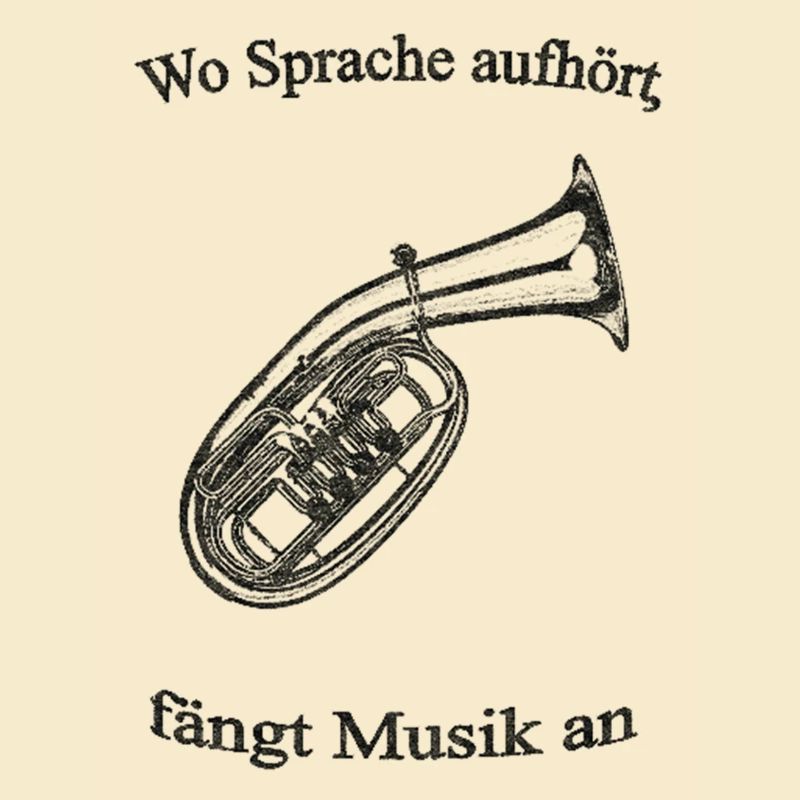 Bariton mit Text sw