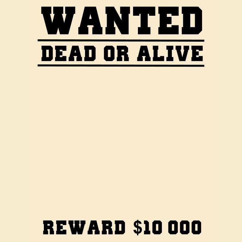 wanted selber gestalten