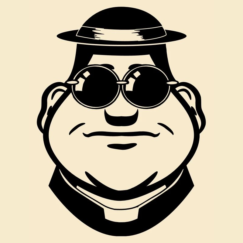 Lunettes de soleil visage pasteur