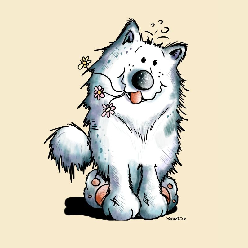 Knuffiger Samojede