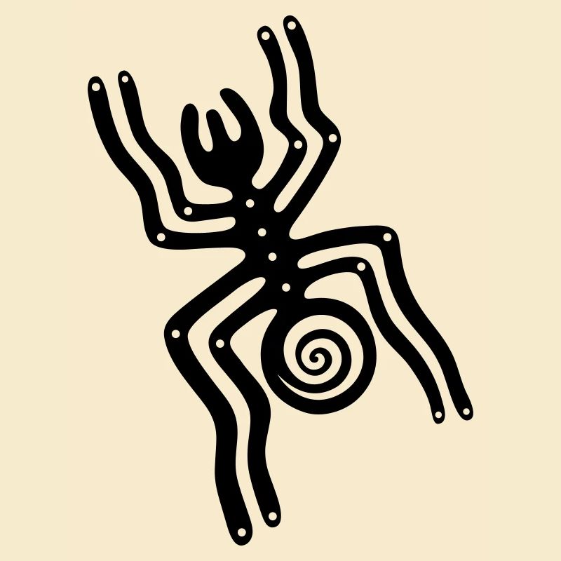 Les lignes de Nazca, l'araignée