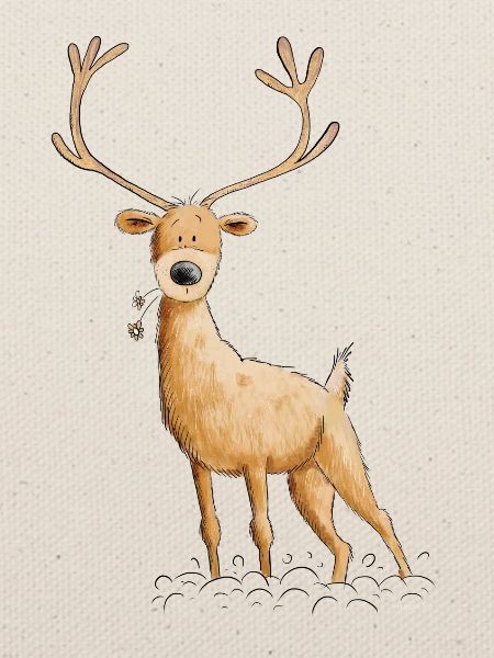 Hirsch Reh Jagd Jäger Geschenk