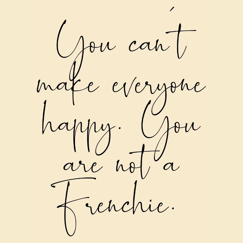 Frenchie Spruch