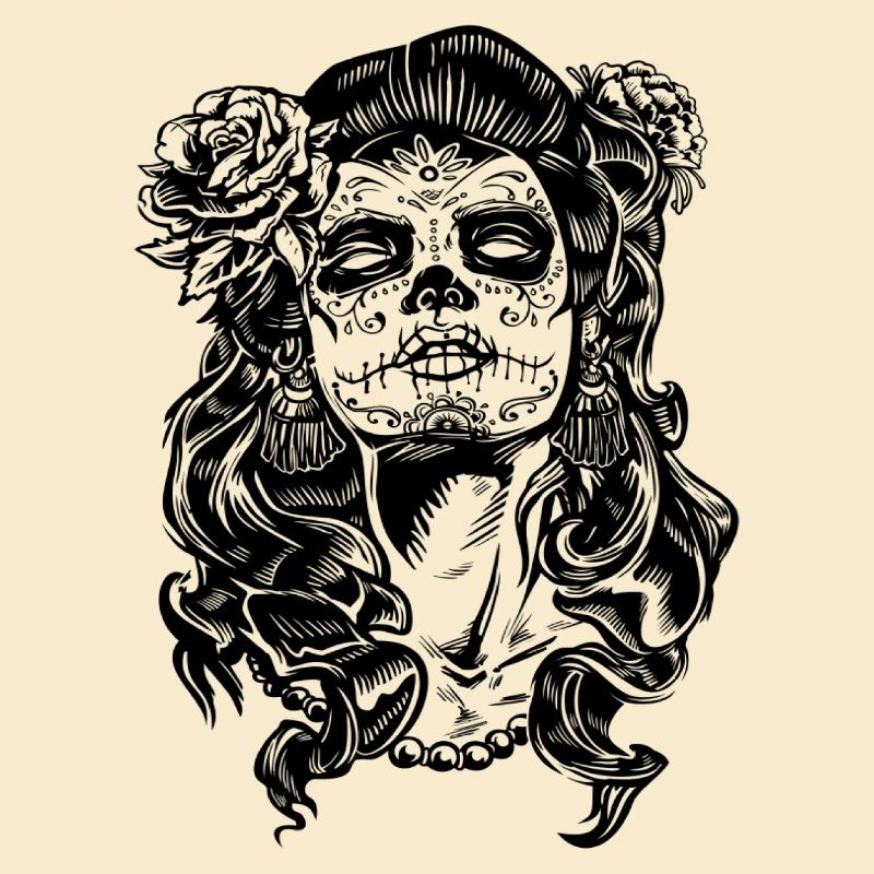 Conception de la calavera catrina