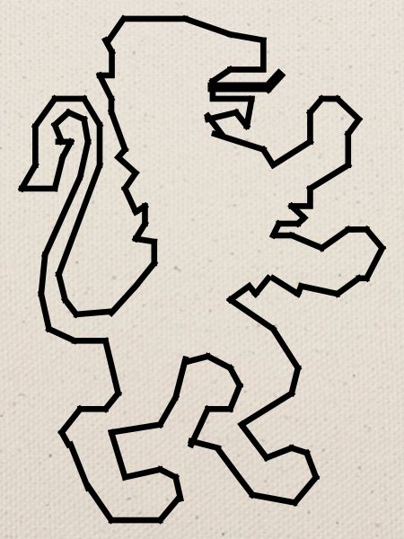 Löwe Wappen / Lion