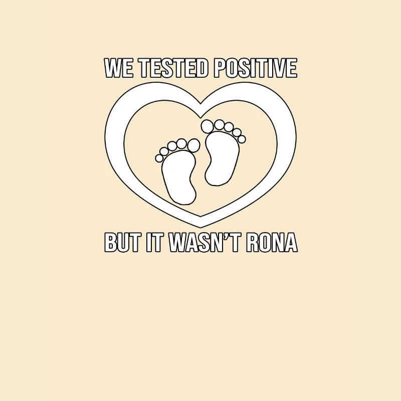 Test positif non Rona Tee