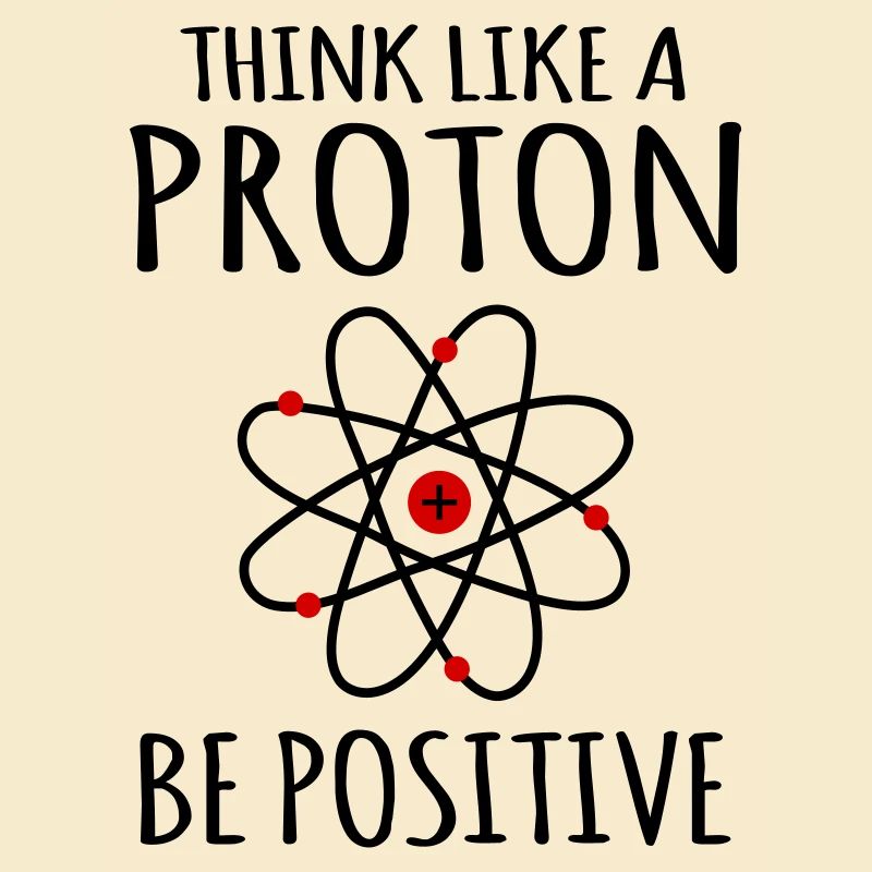Positive thinking confident Atom Physics physicist