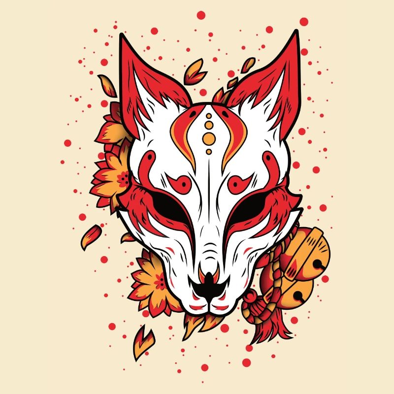 Fox Mask, Fuchs, Kitsune