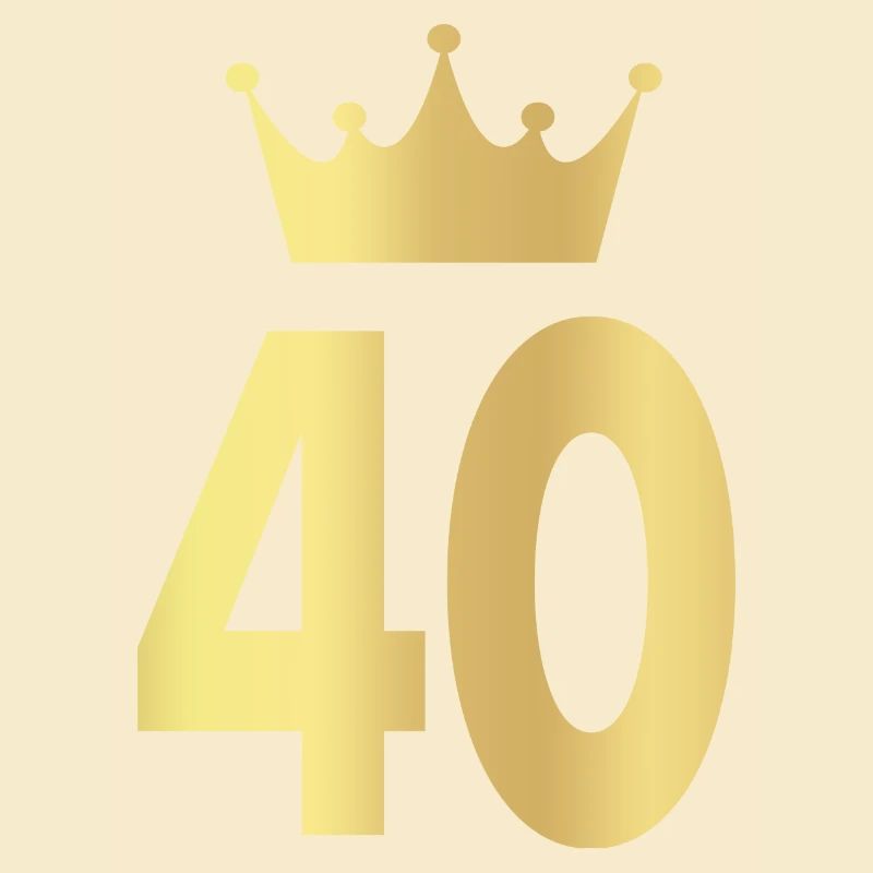 40. Geburtstag vierzig Geschenk