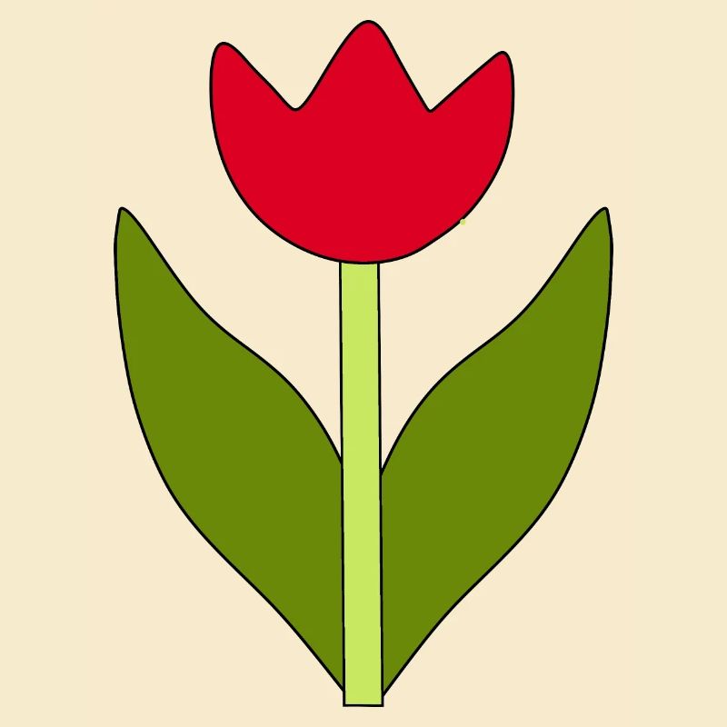 Blume rot rote Blume Blumen Tulpe rot