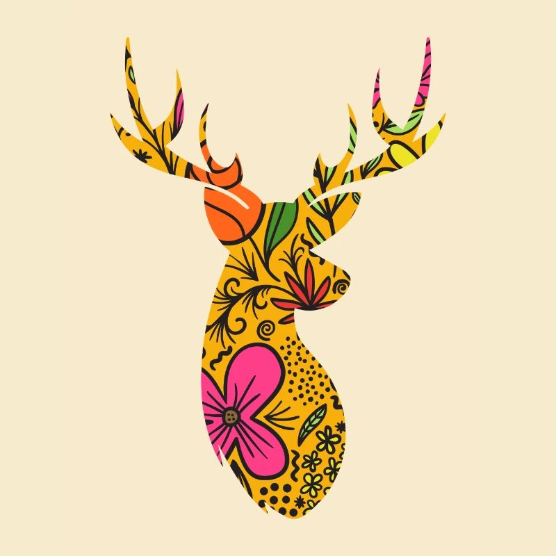 FLORAL HIRSCH