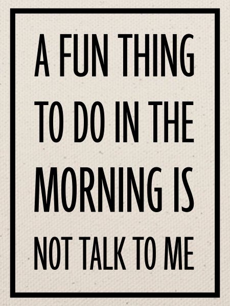 not talk to me