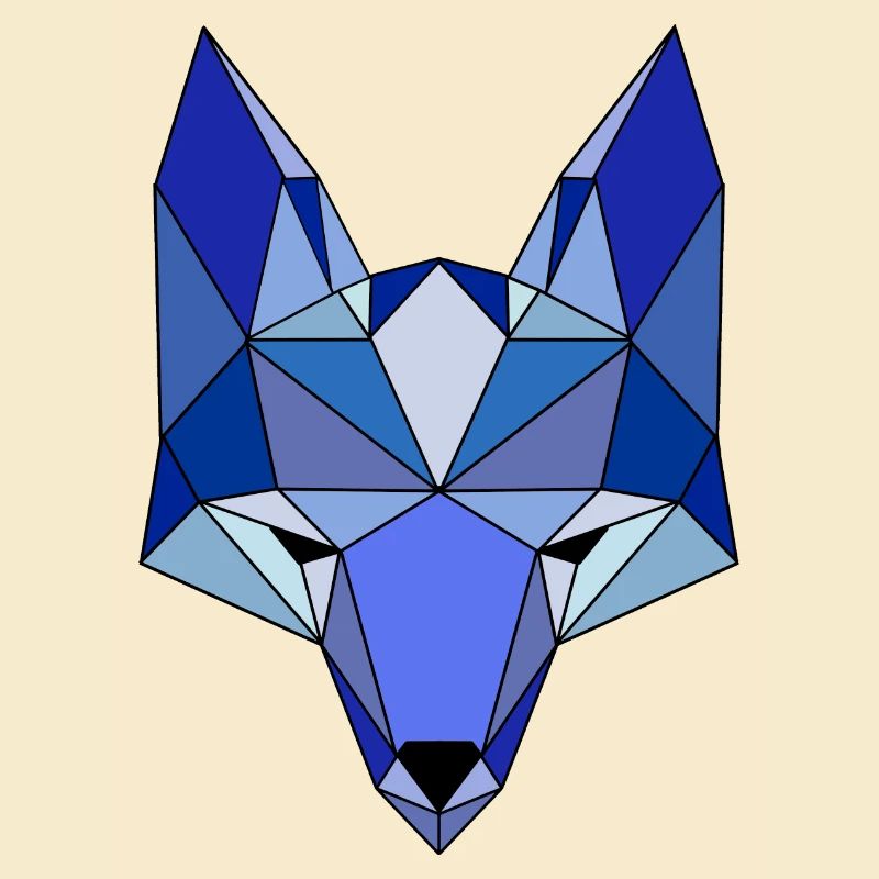 Renard bleu