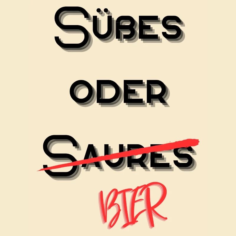 Süßes oder Saures Bier