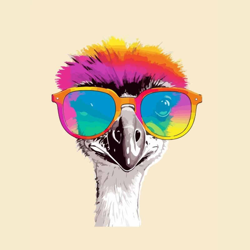 Oni the ostrich